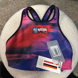 P.E Nation Women's Multicolor Sports Bra